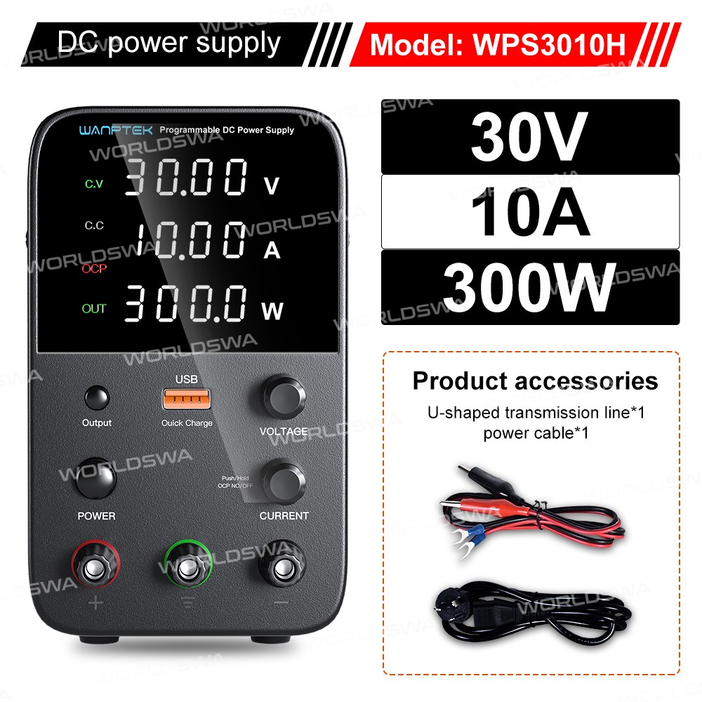 wanptek wps3010h-30v-10a-4-digits-display-led-high-precision-adjustable-regulator-dc-power-supply-7