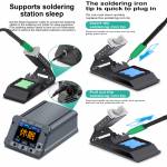 WL Simple Metal Soldering Iron Holder with Sleep Interface Supports Solder Station Sleep