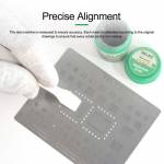 Relife RL-044 Xiaomi/Redmi Series CPU Tin Planting Steel Mesh Set for Xiaomi Model/Redmi Model