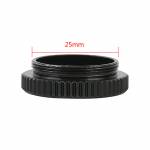 Microscope C to CS C-mount Thread Converter Adapter Ring for USB Camera with Lens