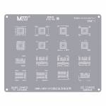 Maant EMMC-1 0.15mm EMMC/EMCP/NAND Hard Disk Test Comprehensive BGA Reballing Stencil