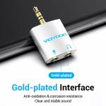 Vention Universal  Double Jack 3.5mm Audio Cable Splitter for Phone/Tablet/Laptop