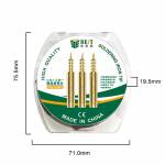 BEST 900M-T-JP Series Pagoda Type Oxygen-free Copper Solder Iron Tips for 936 Soldering Station - 3P