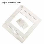 Amaoe 0.1MM 0.15MM Adjustable Steel Net for EMMC EMCP UFS BGA Reballing Stencil Plant Tin Steel Net