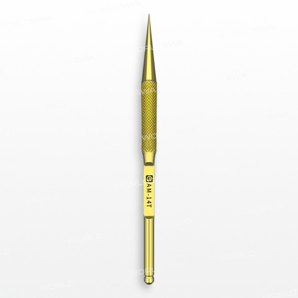 Amaoe AM-14T / 14U High Hardness Anti-magnetic Titanium Alloy Tweezers for Mobile Phone Repair