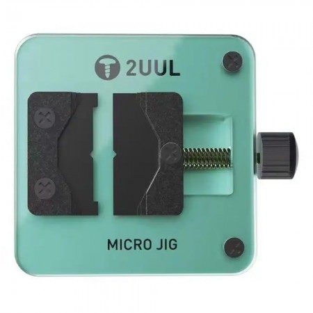 MICRO JIG IC 2uul Mini Tempered Insulated Glass Fixture for Mobile Phone Motherboard Repair