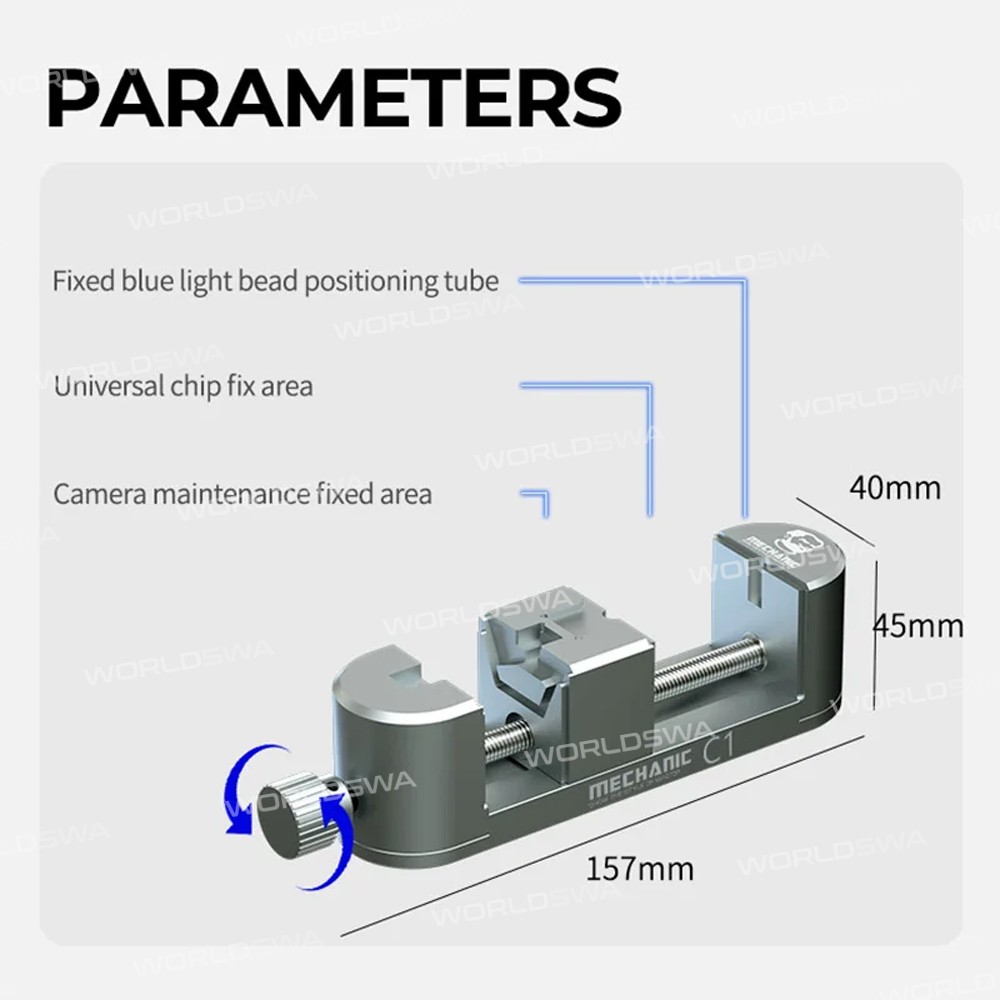mechanic c1-multifunctional-adjustable-positioning-camera-head-fixture-for-iphone-7