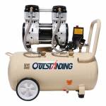 Outstanding Air Compressor Air Pump Inflatable Oil-free Wood Paint Spray Pump 220V - Gold