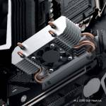 M.2 Solid State Hard Disk Powerful Radiator Built-in Cooling Fan for M2 NVME 2280 SSD