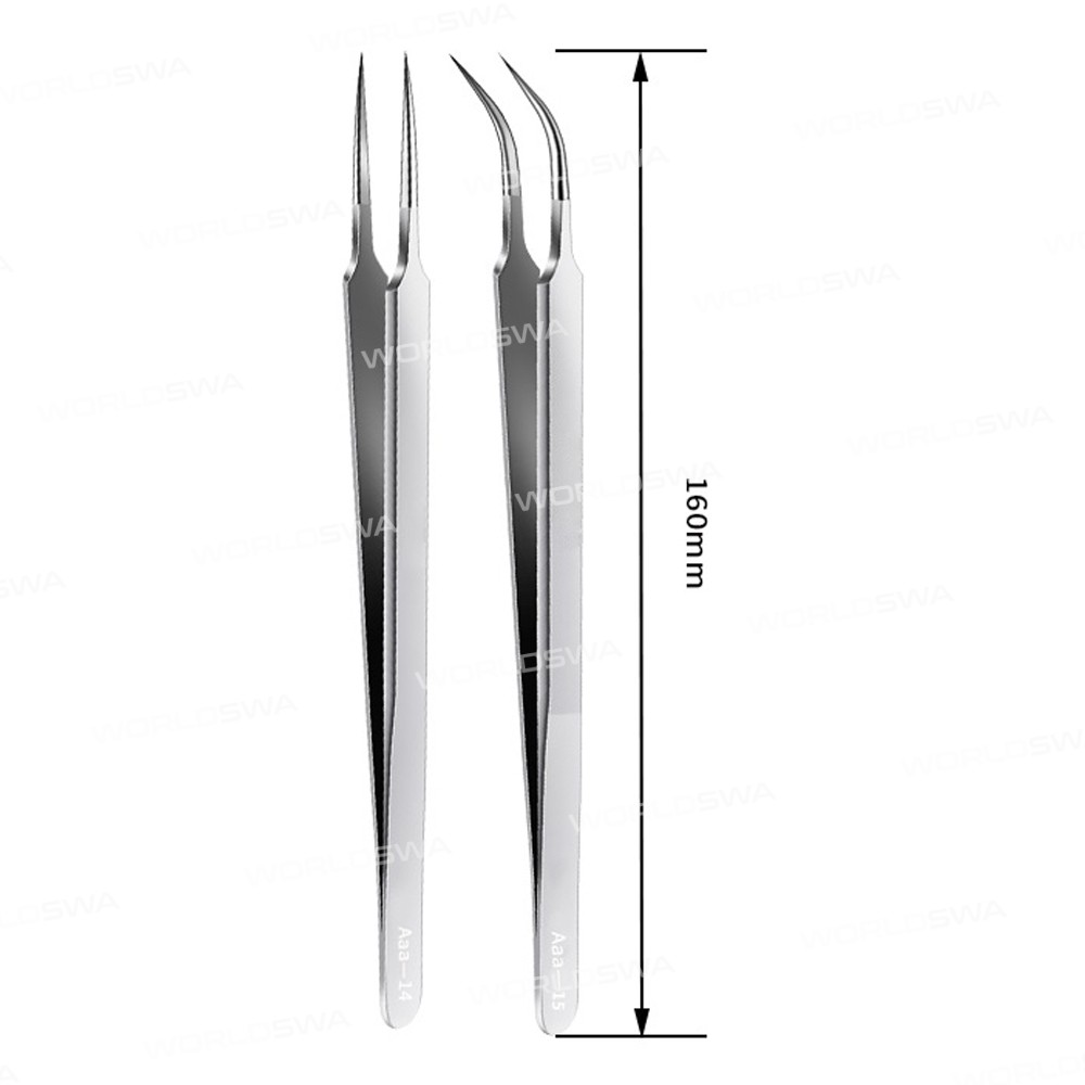 mechanic aaa-14-aaa-15-ultra-fine-high-hardness-stainless-steel-tweezers-for-mobile-phone-repair-7