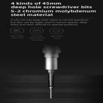 Jakemy JM-8183 145in1 Magnetic CR-V Bits Torx Hex Screw Driver Precision Screwdriver Set