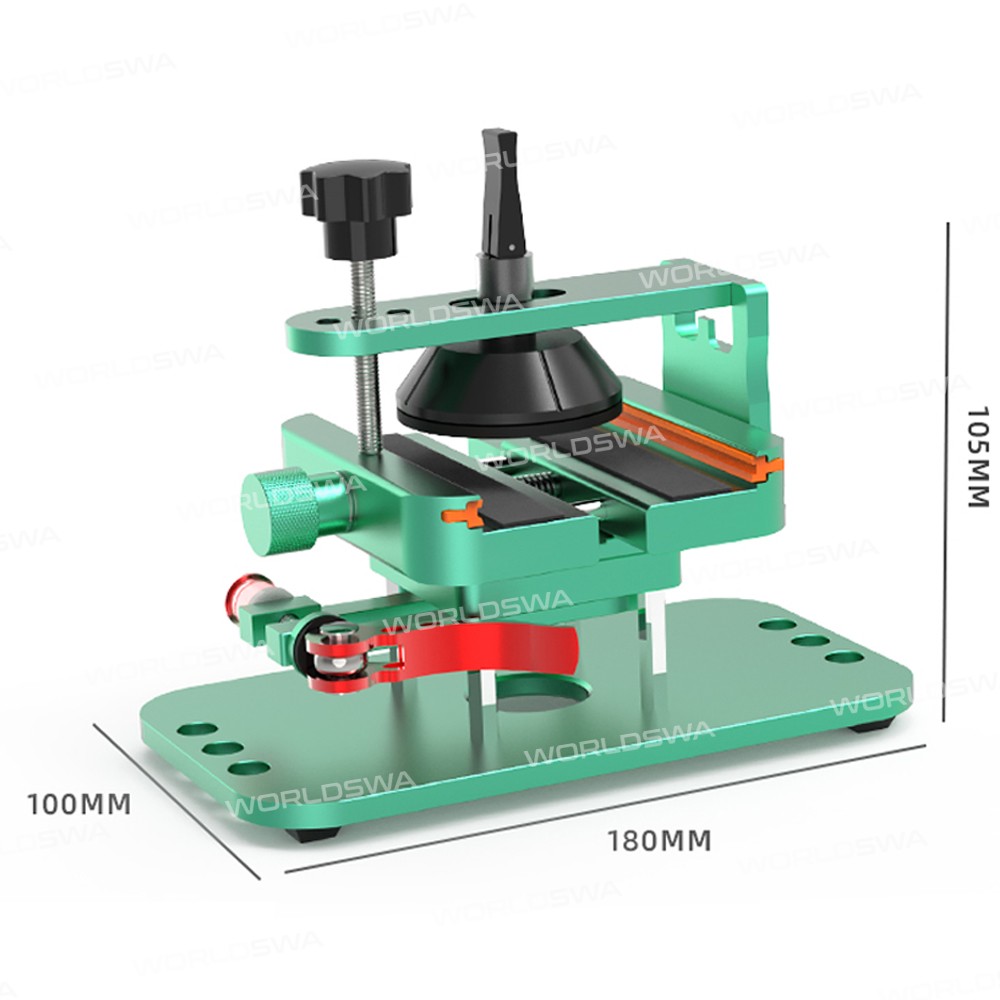 Luowei GM-01 2-in-1 360° Rotate Universal Free Heating Fixture for Separation Screen & Back Cover