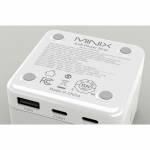 minix 67w-6-in-1-gan-power-strip-with-2-3-usb-c-1-5-usb-a-fast-charge-ports-and-37-us-ac-outputs-app