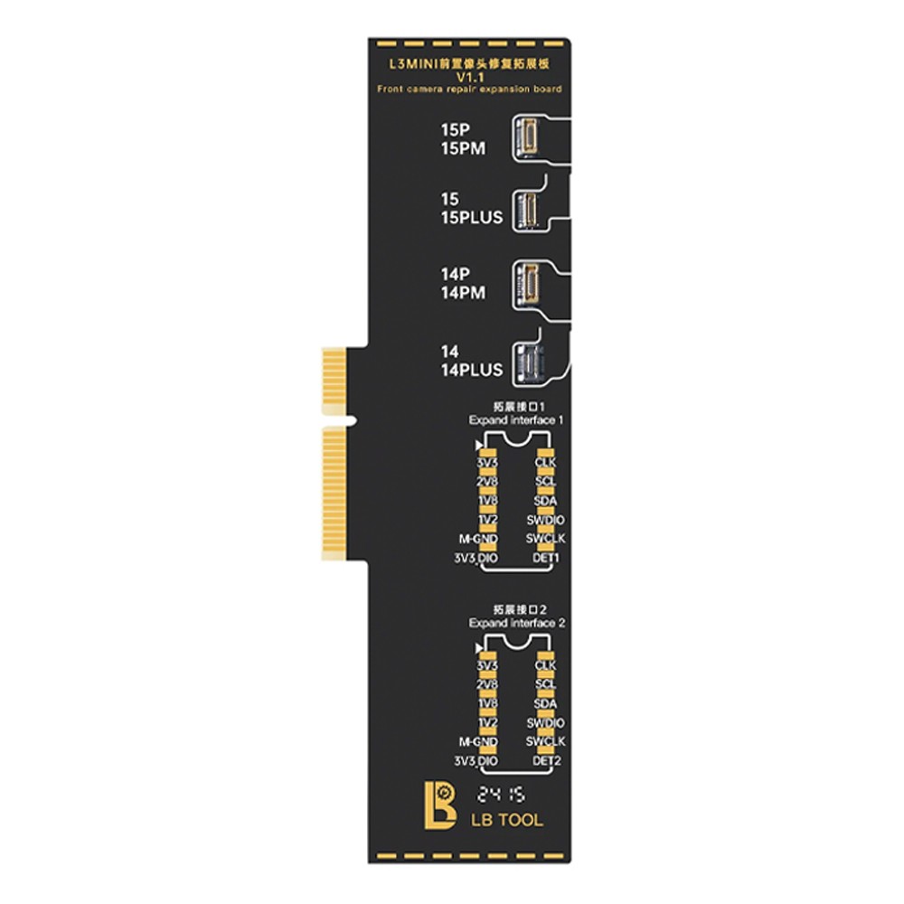 luban l3-mini-repair-instrument-front-camera-repair-expansion-board-for-iphone-14-to-15pro-max-2