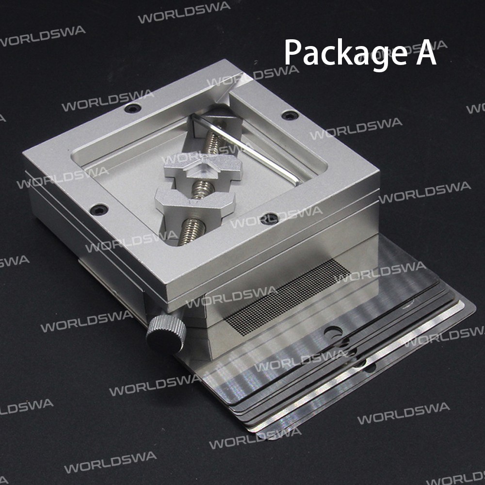 90*90mm Diagonal BGA Ball Mounting Table for Chip Rework Repair