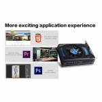 Yeston RX550 4G D5 4GB / GDDR5 / 128bit Memory Gaming Graphic Card with DP+HD+DVI-D Output Ports