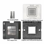 Amaoe BGA Stencil for N18e-G1-B-KD-A1 Graphics Card chip Template With Magnetic Positioning Fixture