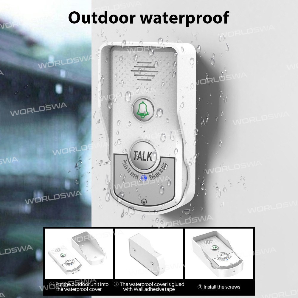 wireless doorbell-intercom-rechargeable-smart-6
