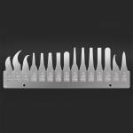 WL 0.05MM 15 in 1 iPhone Mainboard BGA A10 CPU Chip Repair Remove Tool Scraping Knife High Precision