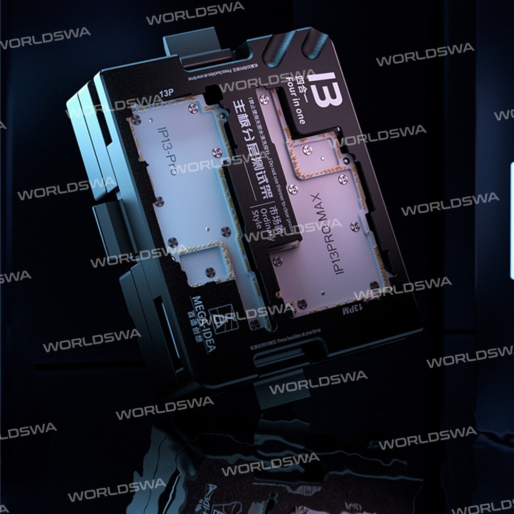 Mega-Idea iSocket 4-in-1 Mainboard Layered Test Frame for iPhone 13 / 13 Mini / 13 Pro / 13Pro Max