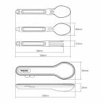 nextool 2-pcs-outdoor-flatware-set-with-case-silverware-set-for-camping-hiking-travel-01