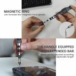 Jakemy JM-8176 106-in-1 CR-V Bits Precision Magnetic Multifunction Screwdriver Set