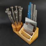 Amaoe M62 M62 360° Rotating Screwdriver Tweezer Wooden Storage Stand