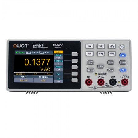 Owon XDM1041 Portable True RMS 4 1 / 2 Digital Display Bench Multimeter with USB Port