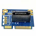 mSATA to SATA 7Pin PCI-E Upright Extension Converter Card for 2.5 / 3.5 inch HDD SSD
