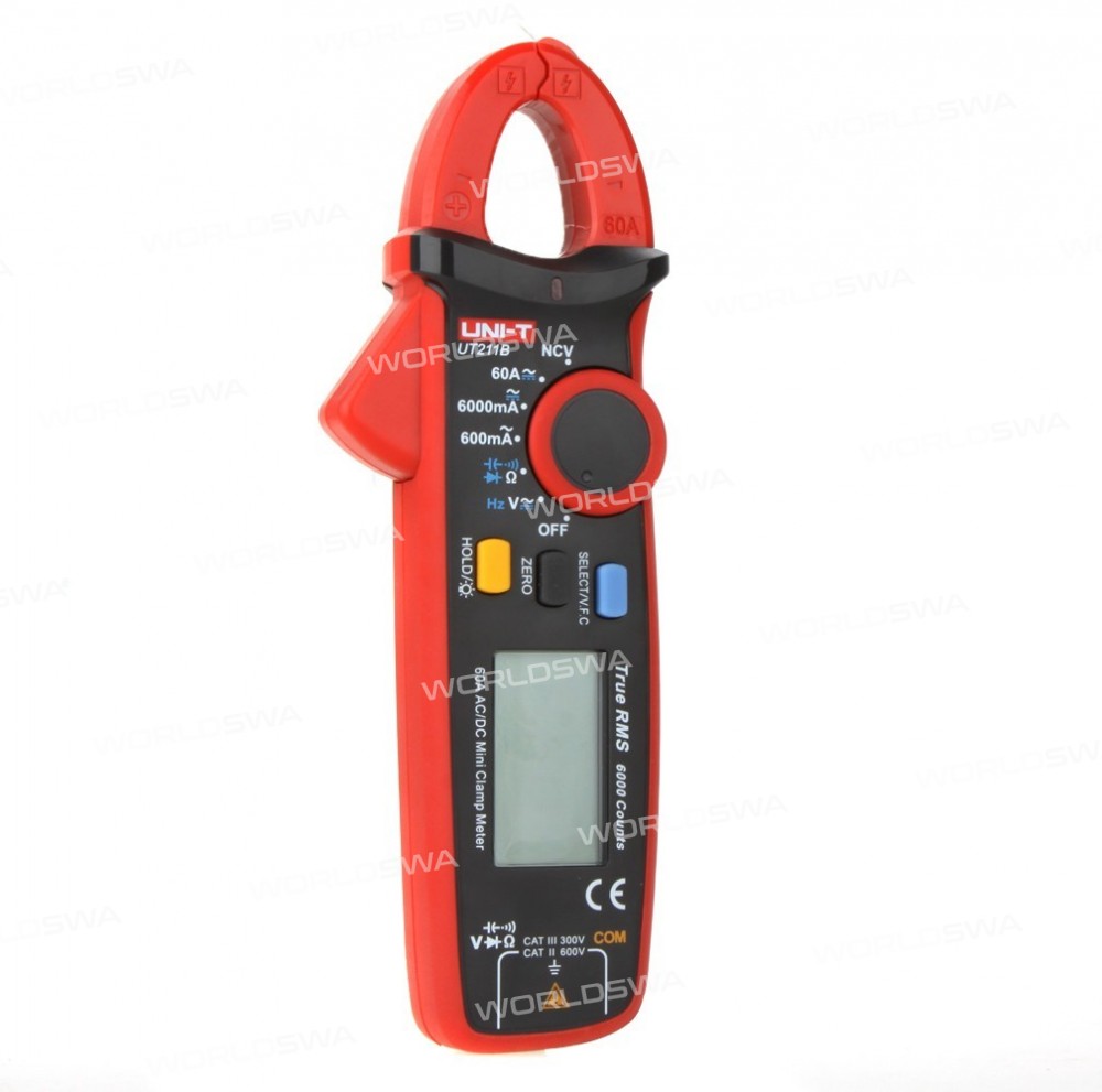 UNI-T UT211B 60A High Resolution True RMS Clamp Meters W / VFC NCV Test Tool