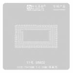 Amaoe 0.30mm BGA Reballing Stencil for 11th Generation SRK02 Chip