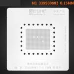 Amaoe 0.15mm M1 CPU 339S00883 BGA Reballing Stencil Tin Planting Platform for MAC M1
