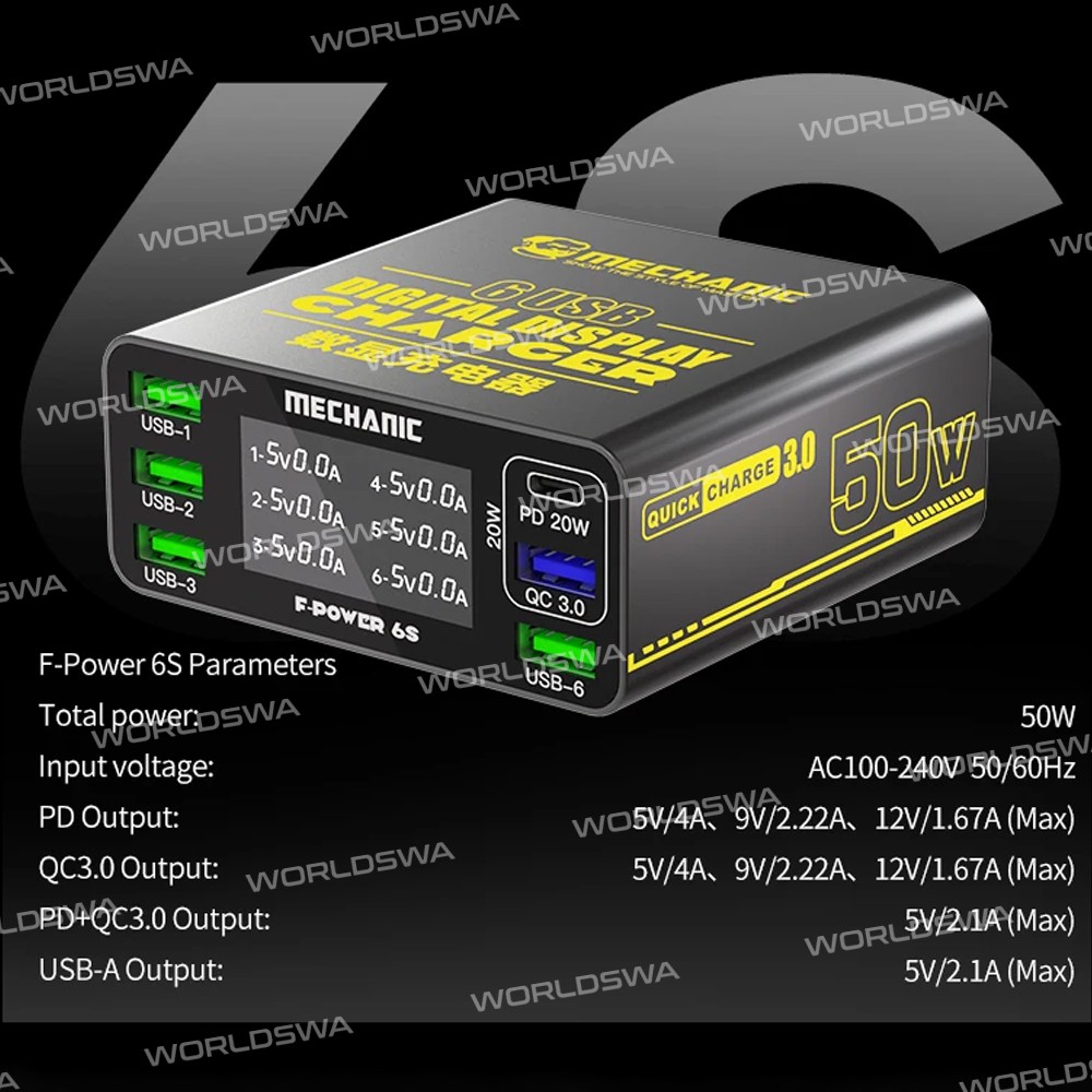 mechanic f-power-6-6-ports-usb-qc30-40w-smart-lcd-display-charging-station-8