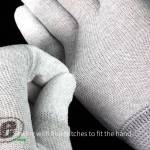 Relife RL-063 Anti Static Antiskid PU Coated Finger Part Glove Protector Gloves