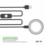 kslid ok-13-adjustable-35-led-ring-light-for-binocular-trinocular-stereo-microscope-7