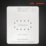 Amaoe 0.12mm LCD Screen Long IC BGA Reballing Stencil for iPhone 12 Mini