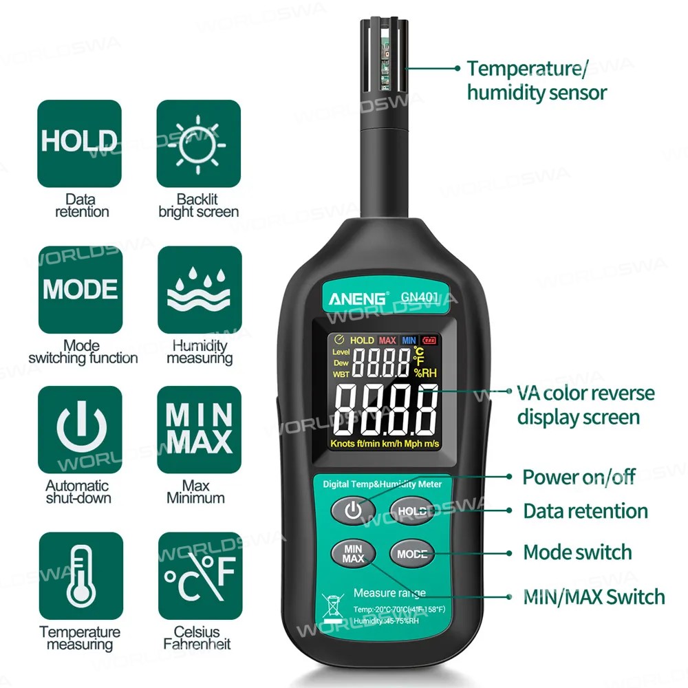 aneng gn401-handheld-multi-scene-measurement-precision-digital-temperature-humidity-meter-1