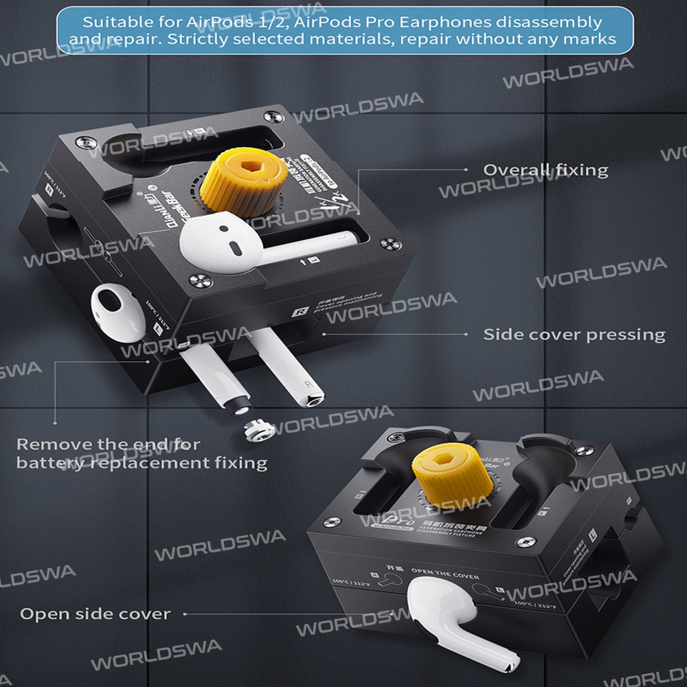 Qianli GeekBar Wireless Earphone Fixture Mold For AirPods 1 / 2 / Pro