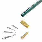 2UUL Hand Finish Sexy SEXY Blades with Handle Set for PCB Mainboard CPU Glue Removal