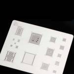 MiJing 3D A8 BGA Reballing Stencil Plant Tin Steel Net for iPhone 6 6 Plus
