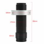 FHD 1080P SONY IMX290 Industry Autofocus Measuring Video Microscope Camera with C-Mount Light Big Ho