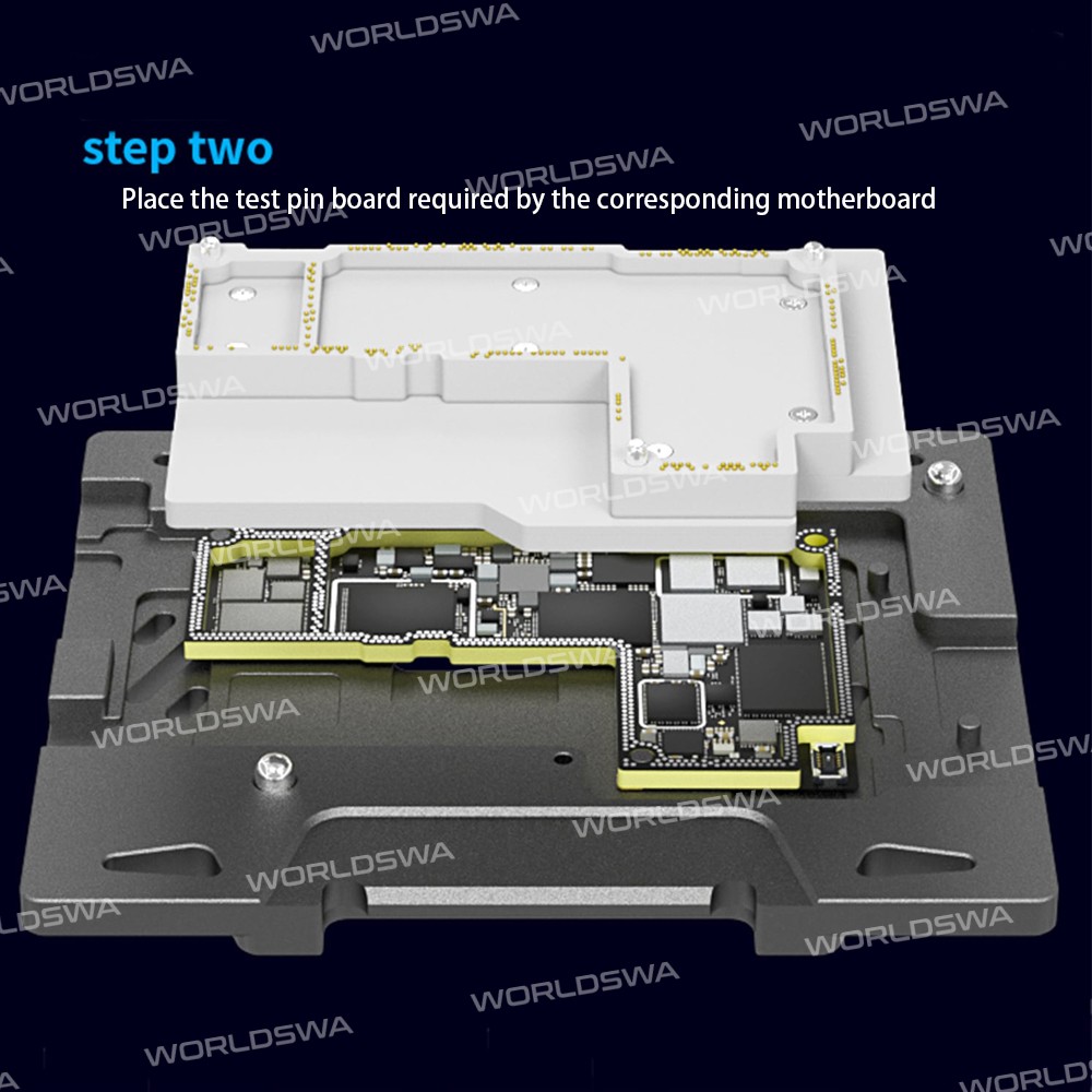 MiJing C20 Main Board Middle Layered Function Testing Fixture for iPhone 12 / 12 Pro / 12 Pro Max /