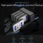 Orico 6558US3-C 5 Bay 3.5-inches USB 3.0 To SATA Offline Copy HDD Docking Station Hard Drive Enclosu