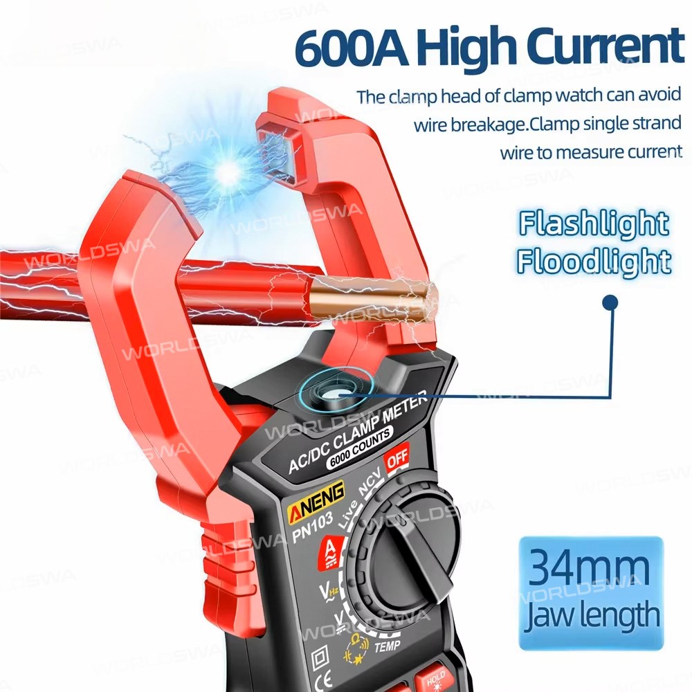aneng pn103-600a-ac-dc-current-true-rms-professional-digital-clamp-meter-with-temperature-test-6