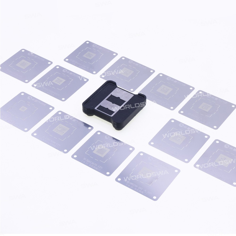 mijing z21-max-cpu-chip-bga-stencil-platform-set-for-iphone-a8-a16hisiliconqualcomm-snapdragon-11