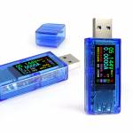AT35 USB 3.0 Color LCD Voltmeter Ammeter Voltage Current Meter Tester Multimeter