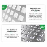 relife rl-601t-middle-layer-bga-reballing-fixture-with-stencil-for-iphone-16-3