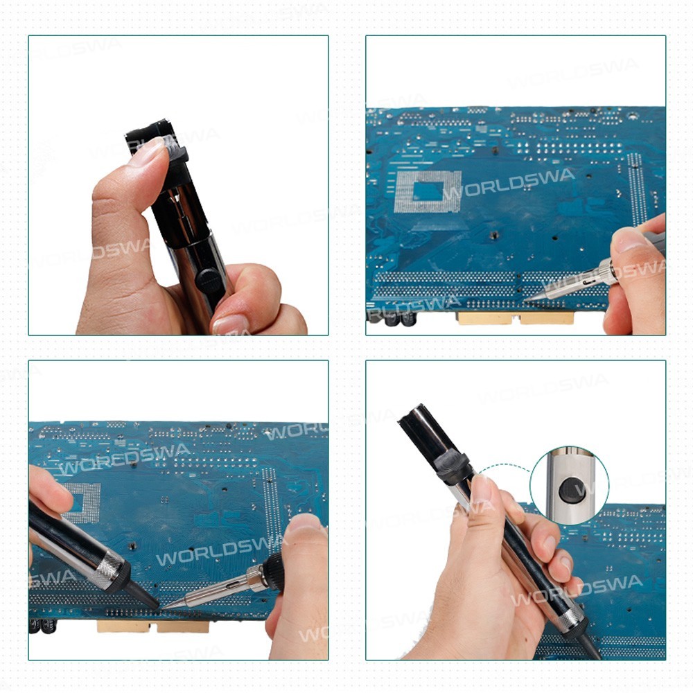 High Quality Vacuum Suction Solder Sucker Pen Solder Removal Tool Desoldering Pump for Cell Phone Re