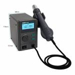 Quick 858D+ Hot Air Gun Soldering Station for Motherboard BGA SMD PCB IC Maintenance