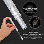 JAKYMY JM-8166 61 in 1 S2 Screwdriver Kits Repair Adjustable Aluminum Alloy Hand Tools Kit for Mobil